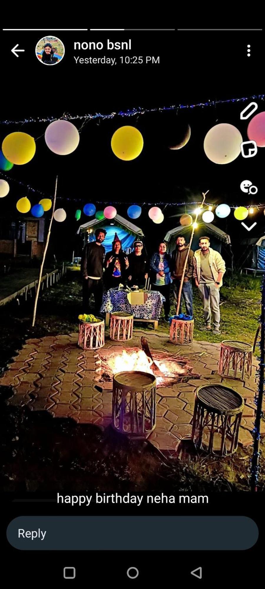 レー Green Throne Camp Bed & Breakfast エクステリア 写真